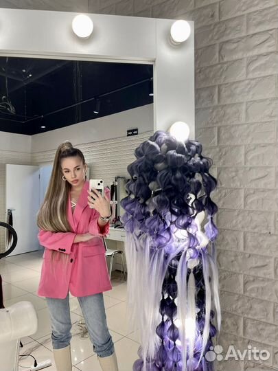 Афрохвост на резинке