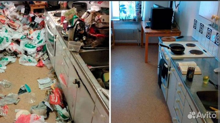 Клининг, уборка квартир, домов,офисов.Мытье окон