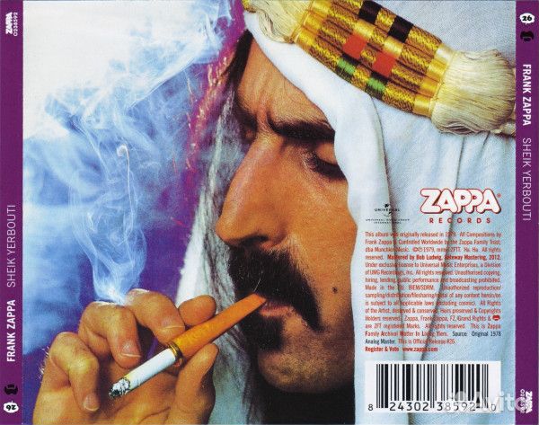 Frank Zappa - Sheik Yerbouti (CD)