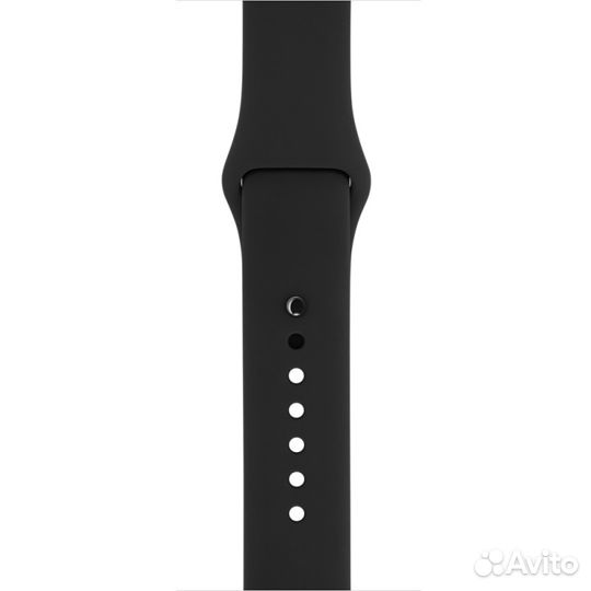 Спортивный ремешок для Apple Watch 38/40/41 черный