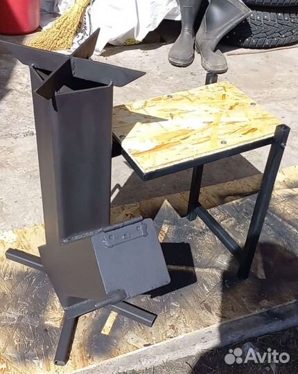 Печь ракета