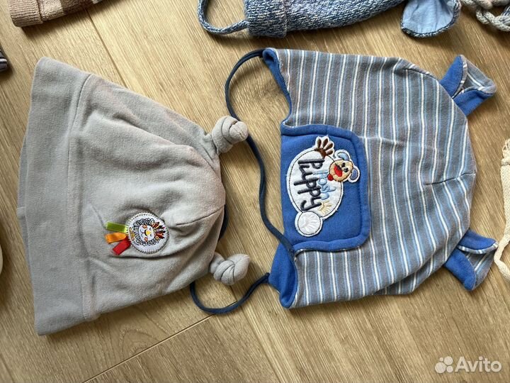 Шапки пакетом. Демисезонные без подклада