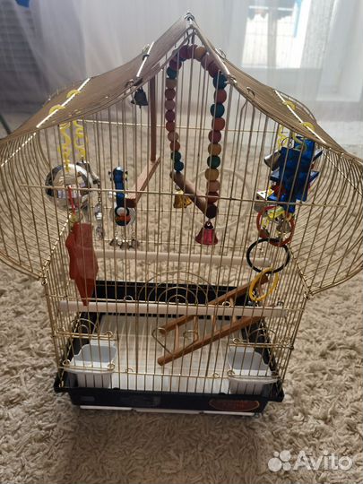 Клетка для волнистого попугая