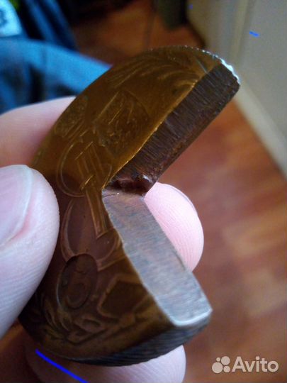 Вырубка, надчикан на десятнике