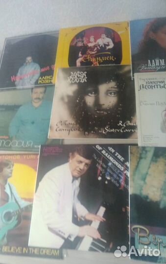 Виниловые пластинки 32 штуки оптом
