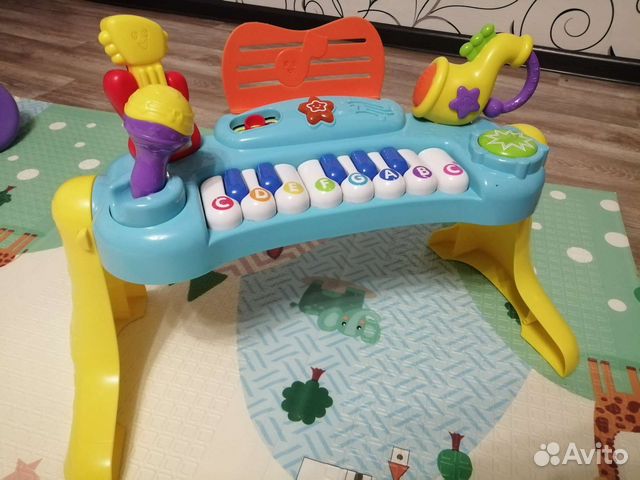 Пианино детское с микрофоном