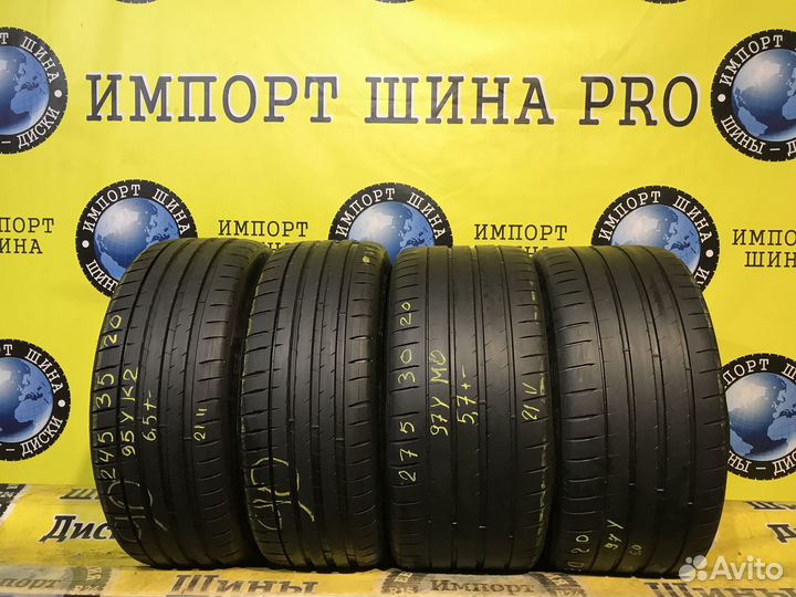 Michelin Pilot Sport 4 S 245/35 R20 и 275/30 R20 95Y