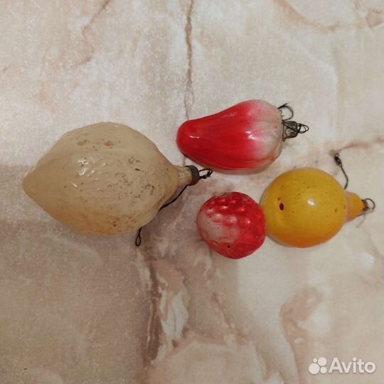 Елочные игрушки СССР