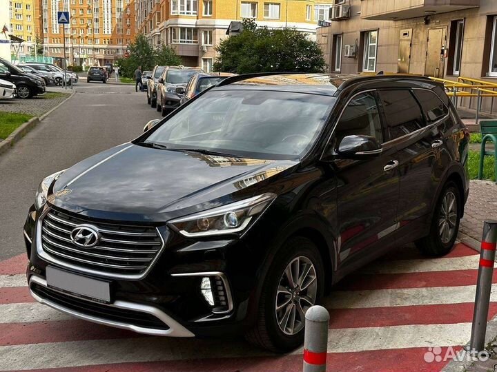 Hyundai Grand Santa Fe 2.2 AT, 2018, 93 000 км
