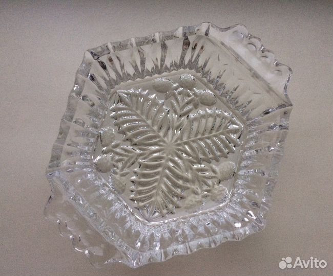 Салатник/ конфетница хрусталь СССР