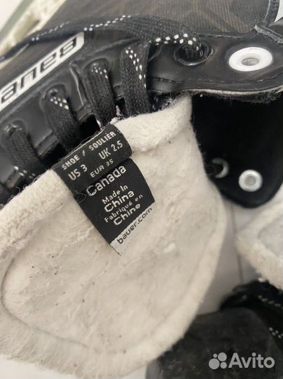 Коньки bauer supreme s 140 2,5 eur 35