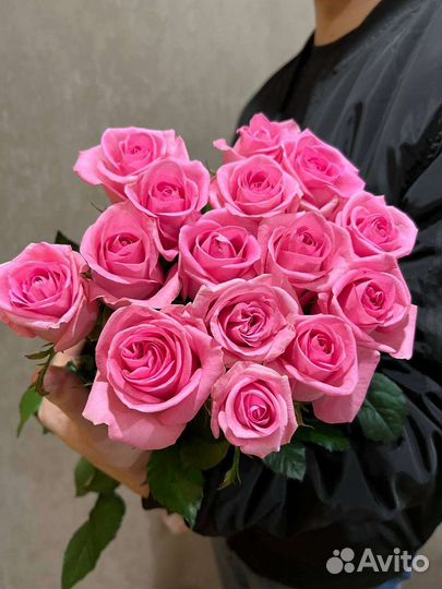 Букет из 15 свежих Голландских роз