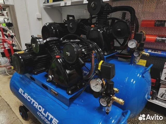 Компрессор воздушный (220v-380V 24-200 литров)