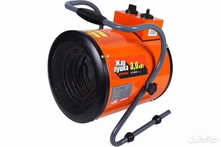 Тепловая электрическая пушка Кратон Жар-пушка Е 9