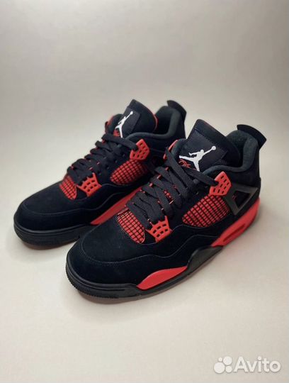 Nike air jordan 4 red thunder