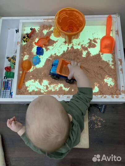 My play room стол песочный с подсветкой
