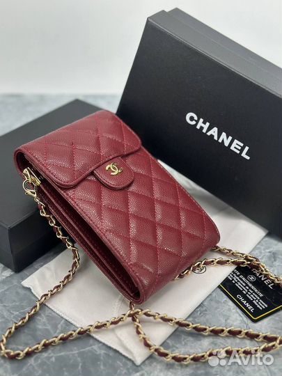 Сумка чехол для телефона Chanel