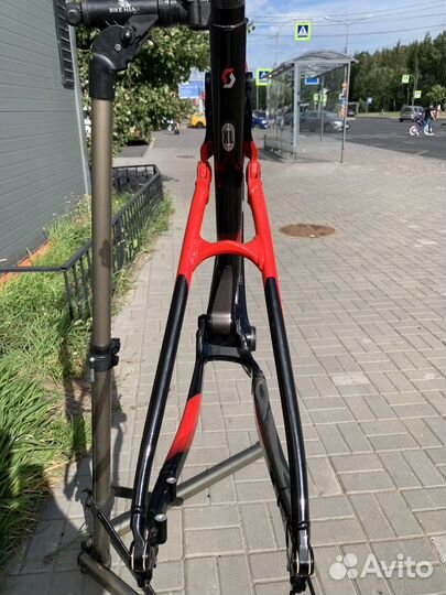 Рама scott spark 20 XL, обода, вилка