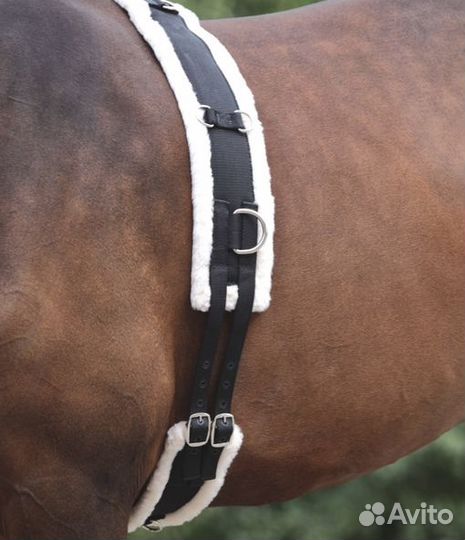 Гурта нейлоновая shires с флисовой подложкой