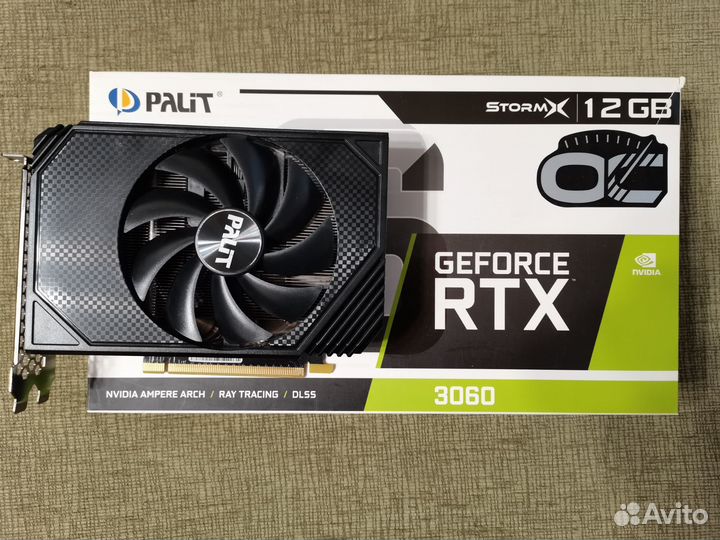 Видеокарта Palit geforce rtx 3060 12Gb