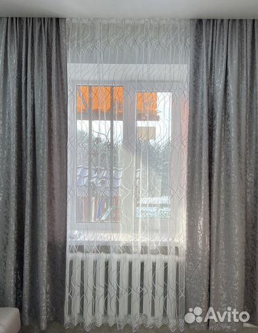 Новые комплекты шторы+тюль