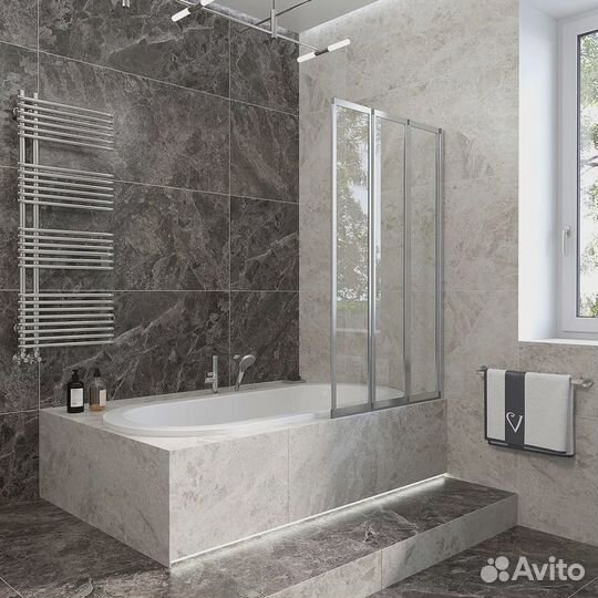 Veconi PL73R-90-01-19C4 Шторка на ванну