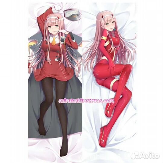 Дакимакура подушка обнимашка аниме 50*150
