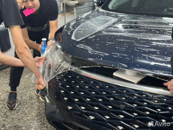 Оклейка авто пленкой / бронирование авто