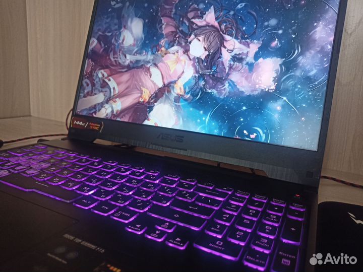 Игровой ноутбук asus TUF gaming F15 FX506HCB