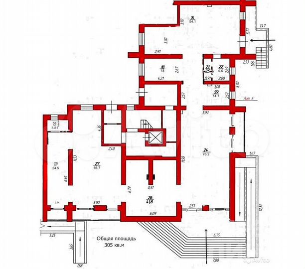 Продам торговое помещение, 305 м²