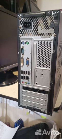 Системный блок для офиса е3500,4гб,250gb hdd