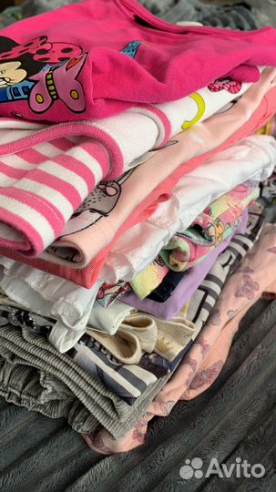 Вещи для девочки 98-104 размер пакетом
