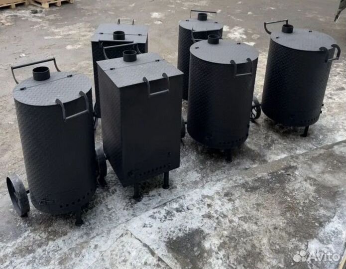 Бочка печь для сжигания мусора