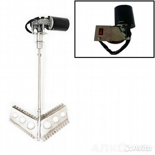 Мешалка для пароводяного котла пвк 50л с электроп