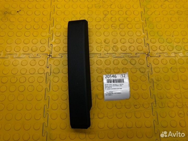 Декоративная накладка на торпедо Renault Duster