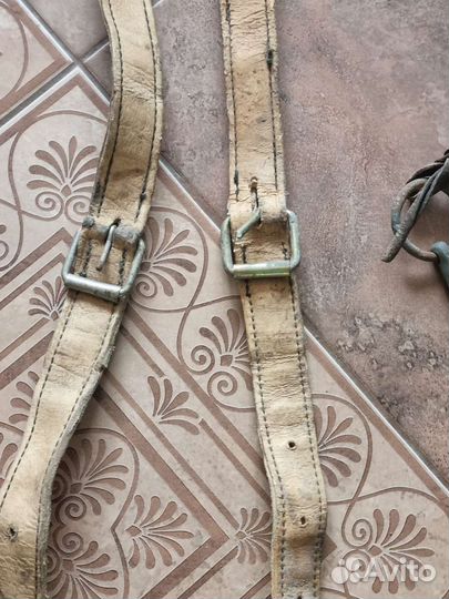 Трензель Подбрюшник сыромятная кожа СССР