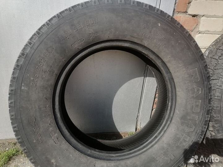 225 75 16 шины бу