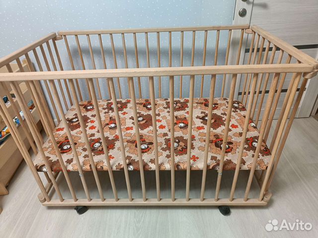 Детский деревянный манеж