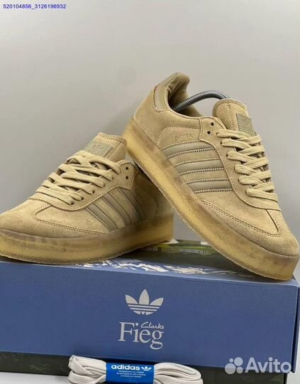 Кроссовки Adidas Ronnie Fieg x 8 Street Samba Bage