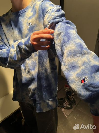 Свитшот Champion 2xl tie-dye Оригинал