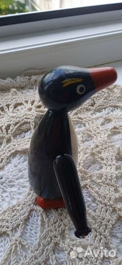 Деревянный пингвин