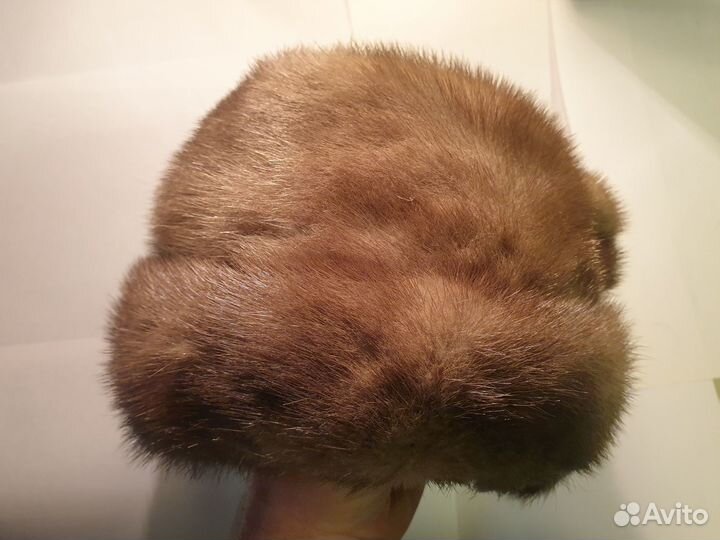 Шапка норковая женская