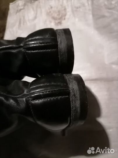 Хромовые сапоги 41р