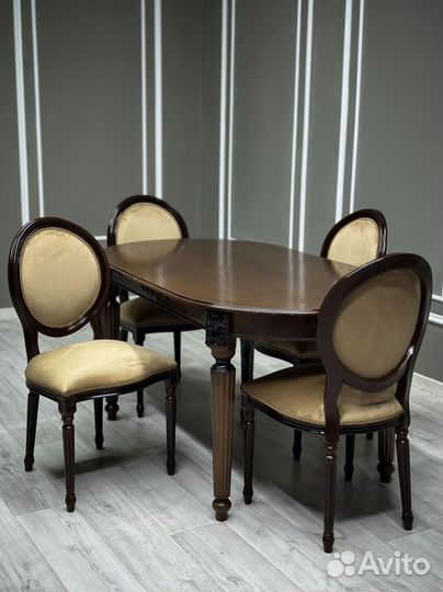 Стол, стулья набор. Доставка по всей России