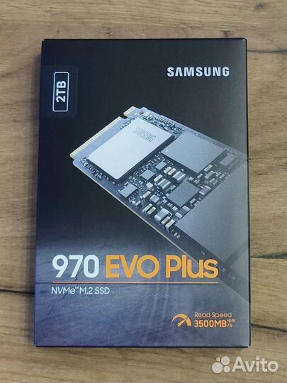 Новые SSD 2TB NVMe Samsung 970 EVO Plus