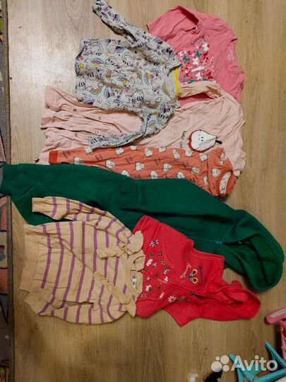 Детские вещи пакетом на девочку 80