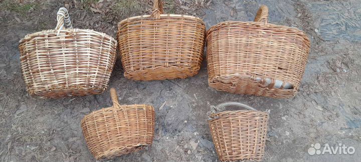 Корзина плетеная
