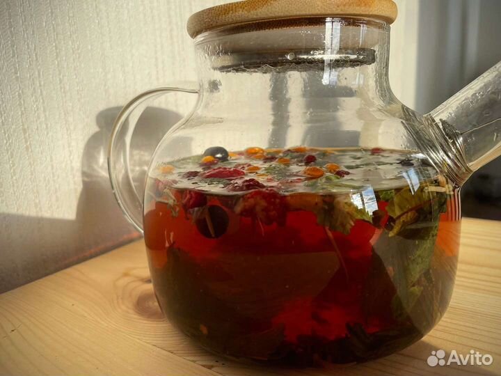 Иван чай 1 кг с ягодами и травами, премиальный