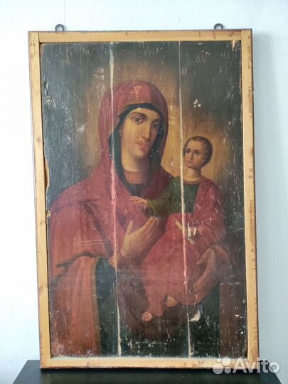 Антикварная икона храмовая