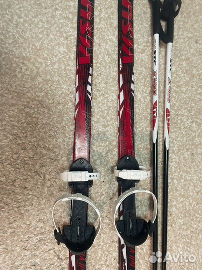 Лыжи беговые детские 120см